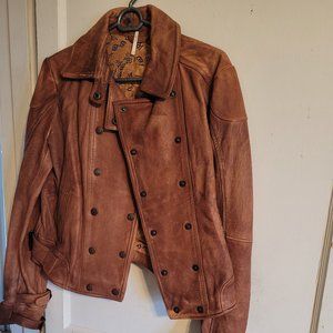 Free People - Avis - Leather Jacket